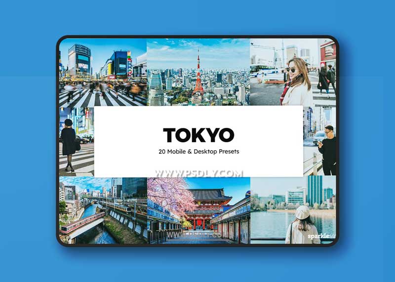 CreativeMarket - 20 Tokyo Lightroom Presets & LUTs 6294731