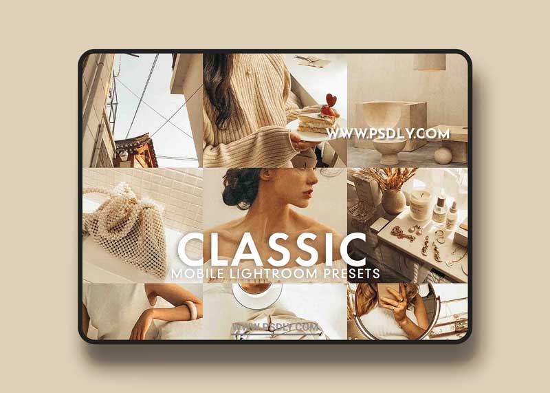 CreativeMarket - 5 CLASSIC MOBILE LIGHTROOM PRESETS 5277232