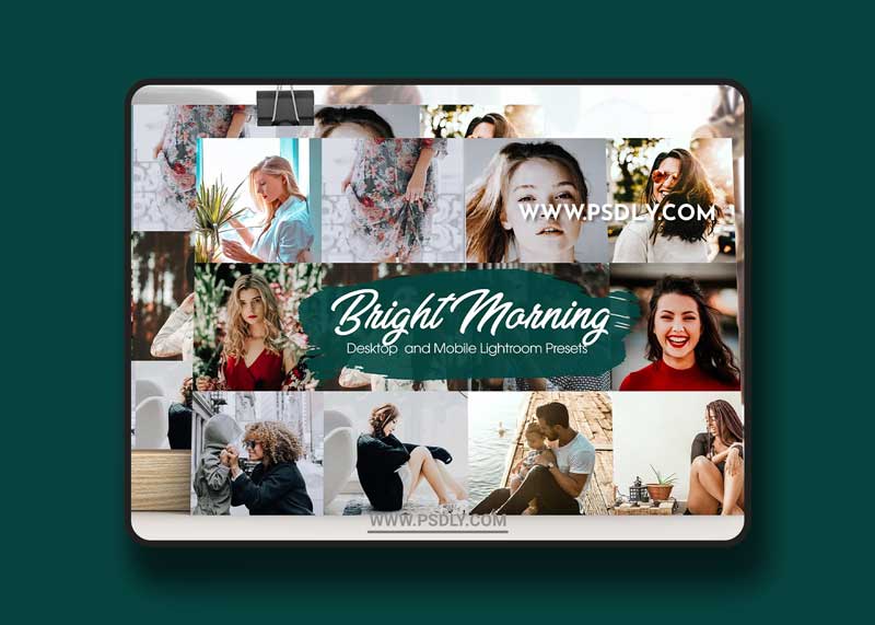 CreativeMarket - Bright Morning Lightroom Presets 5237697