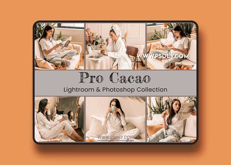 CreativeMarket - Cacao Lightroom Photoshop LUTs 6364271