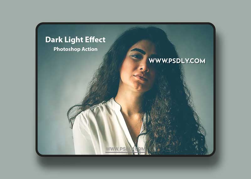 CreativeMarket - Dark Light Effect PS Action 5073998