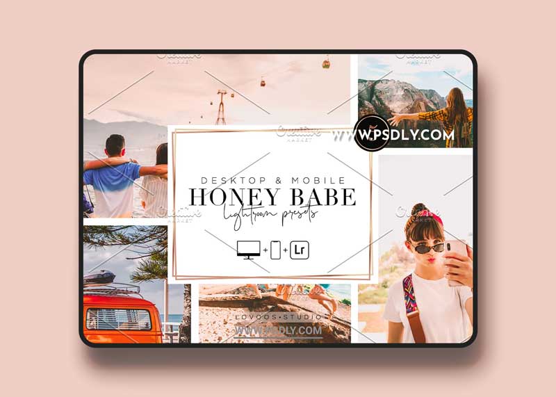 CreativeMarket - HONEY BABE - Lightroom Presets 4982611