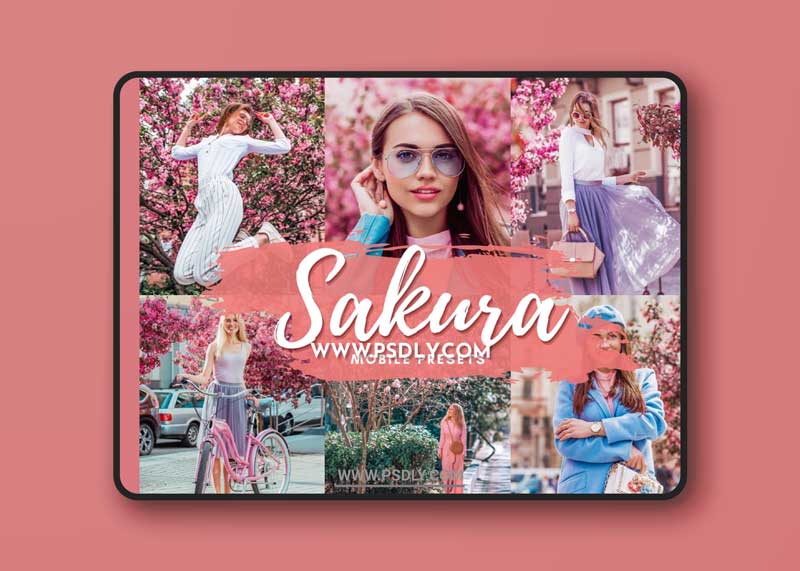 CreativeMarket - Mobile Lightroom Presets SAKURA 4817731