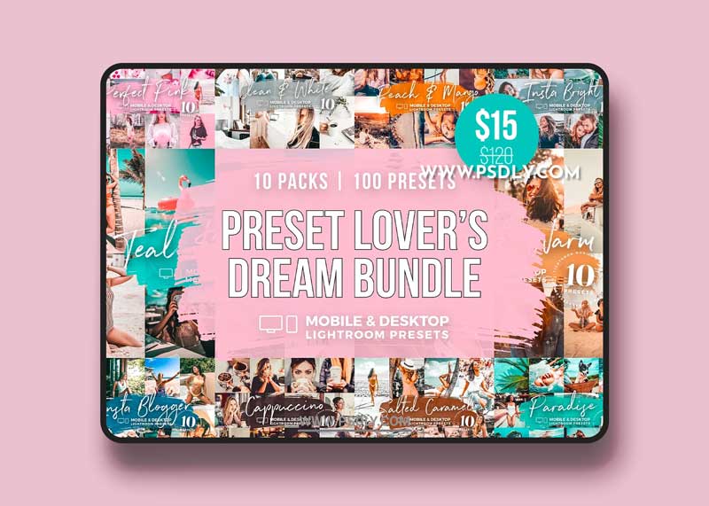 CreativeMarket - Preset Lover's Dream Bundle 5143516