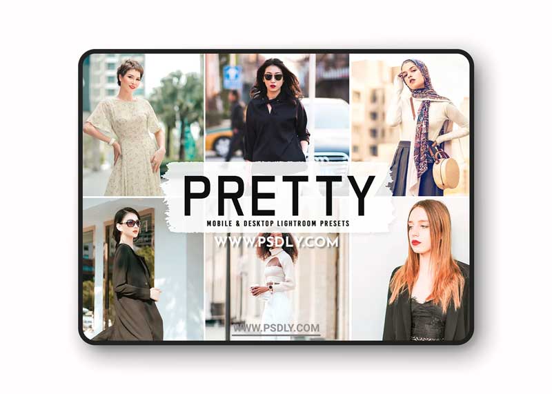 CreativeMarket - Pretty Pro Lightroom Presets 6346241