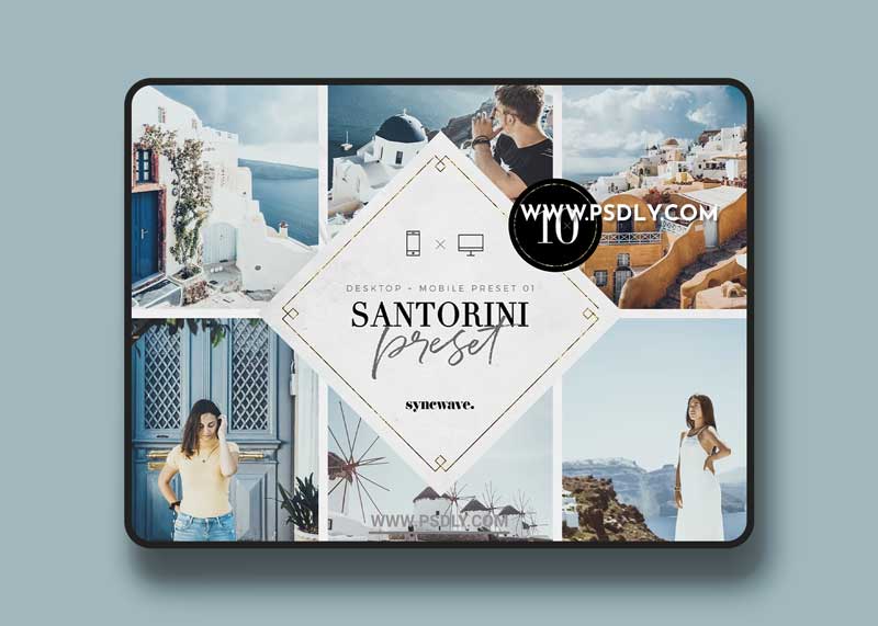 CreativeMarket - Santorini Lightroom Presets Bundle 5251203