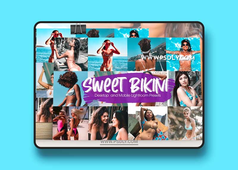 CreativeMarket - Sweet Bikini Lightroom Presets 5271947