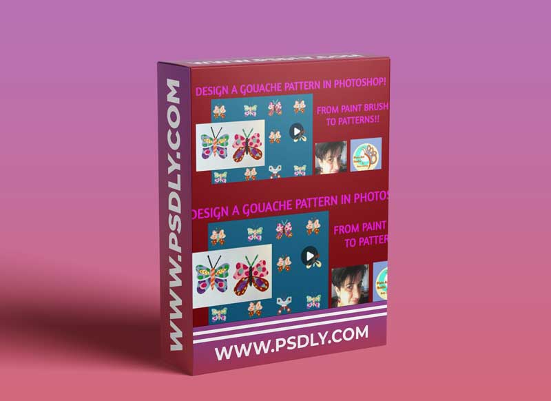 Design a Gouache Pattern In Photoshop: From Paint Brush to Digital Patterns!