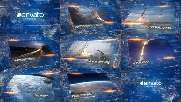 Videohive Digital Slideshow 22235314