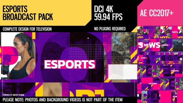 Videohive eSports (Broadcast Pack) 28762894