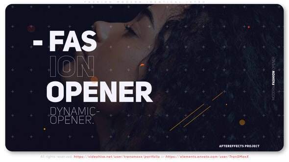 Videohive Fashion Modern Identical Intro 33423958