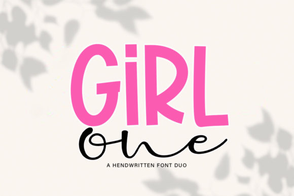 Girl One Font