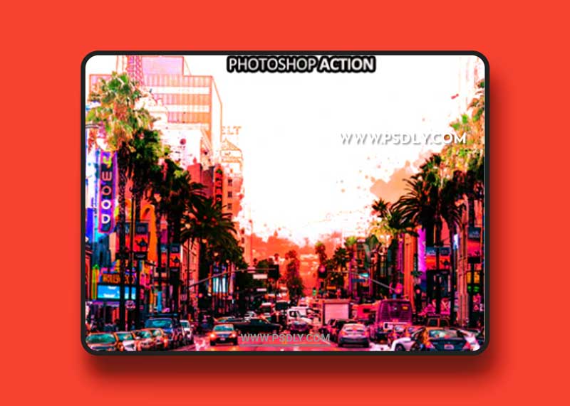 GraphicRiver - Color Cyber Punk Photoshop Action 33312290