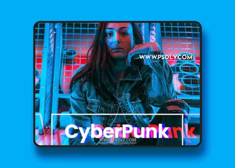 GraphicRiver - CyberPunk Neon Photo Filters Photoshop Action 26775858