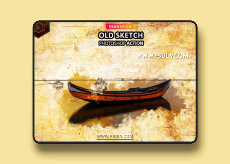 GraphicRiver - Old Sketch Photoshop Action 33245908