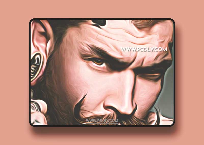 GraphicRiver - Strong Oil Painting 23489749