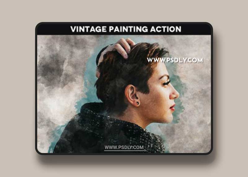 GraphicRiver - Vintage Painting Effect Action 23991009