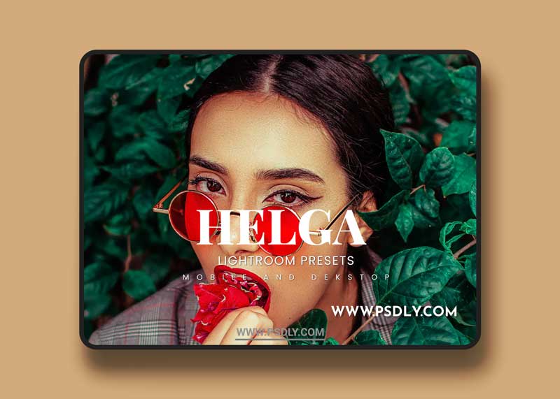 Helga Lightroom Presets Dekstop and Mobile