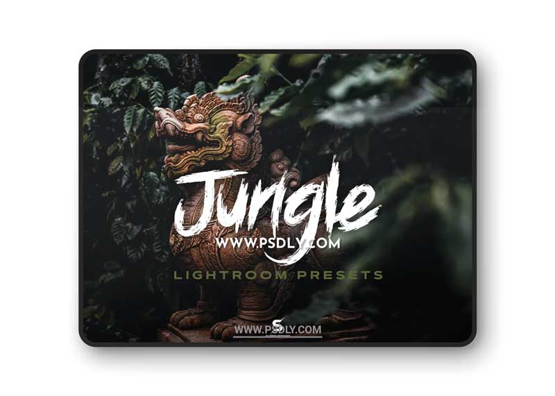 Jungle Lightroom Presets - Cinematic Green Forest
