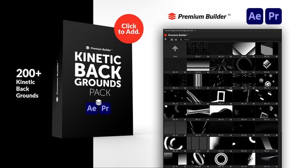 Videohive - Kinetic Backgrounds Pack - 32854609