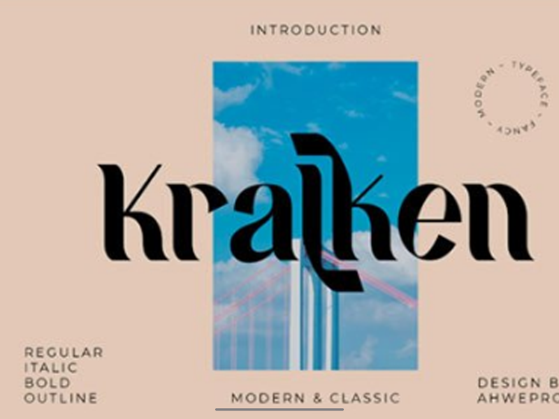 Kralken Font