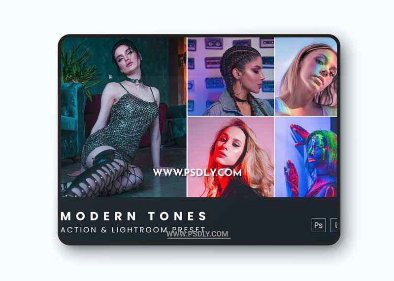 Modern Tones Action & Lightroom Preset