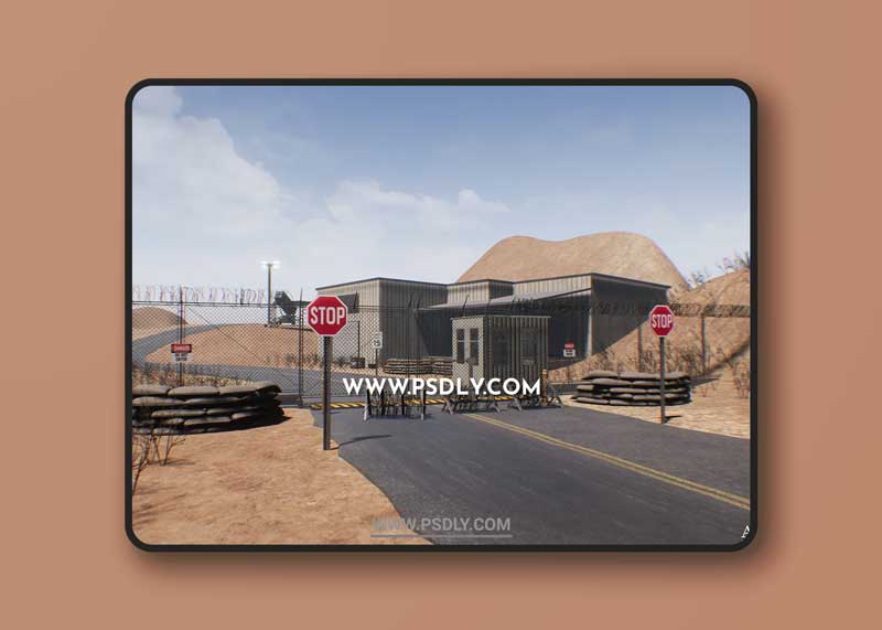 Modular Secret Military Base