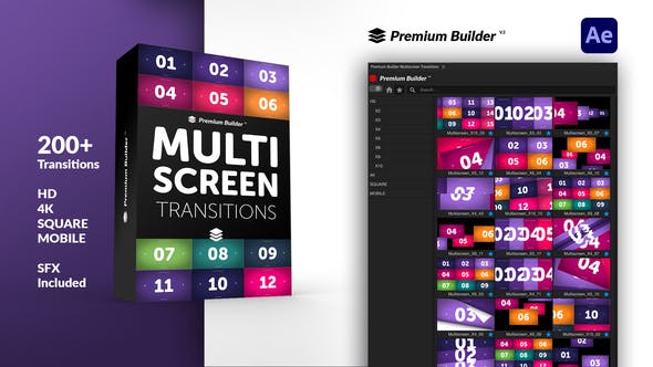 Videohive - Multiscreen Transitions - 32322399