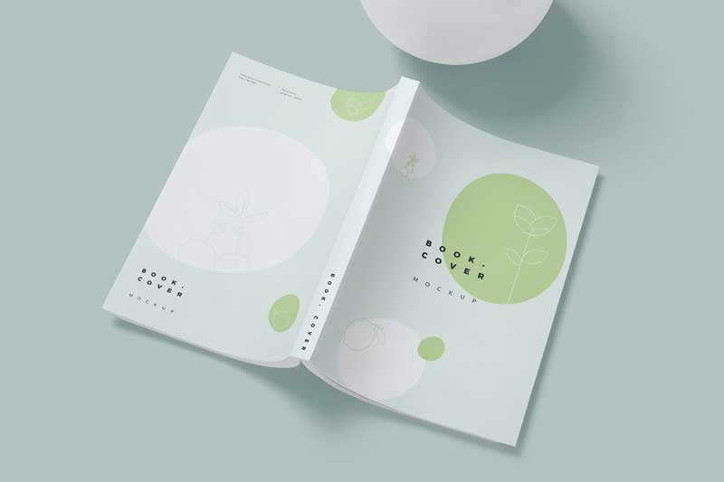 Octavo Softcover Book Mockups F29EM83