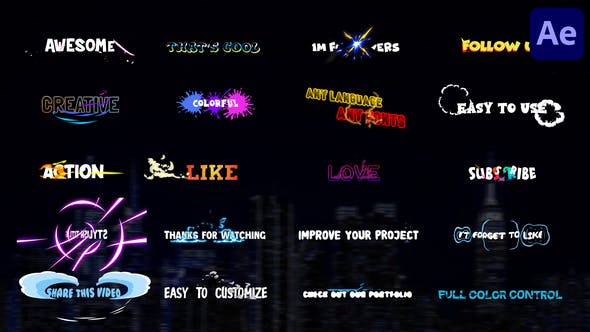 Videohive Stylish Titles After Effects 33376743