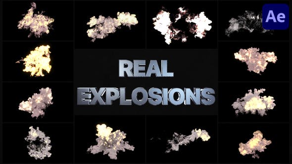 Videohive Real Explosions | After Effects 33635582