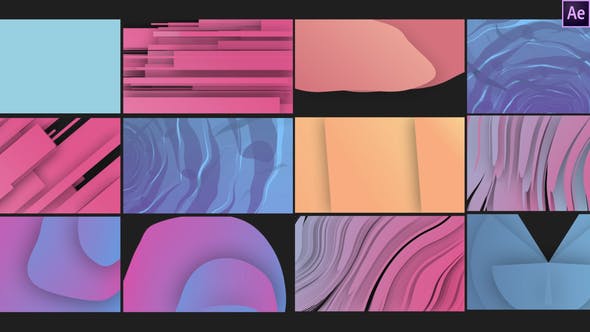 Videohive Trendy Shape Transitions 33545679