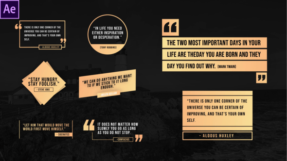Videohive Quote Titles Pack 33557465