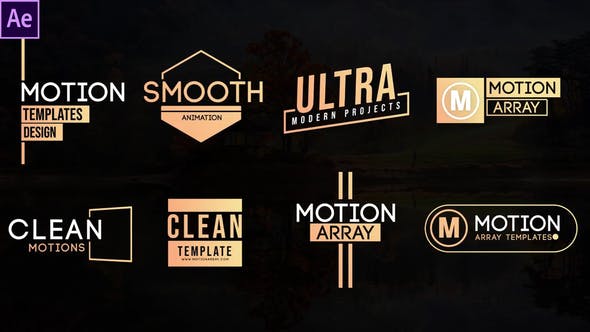 Videohive Clean Motion Titles 33558831