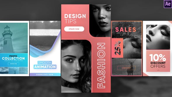 Videohive Instagram Clean Stories 33545365