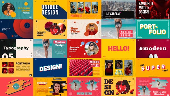 Videohive Typography Titles 23697239