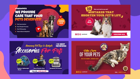 Videohive Pets Shop and Care Slideshow 32574226