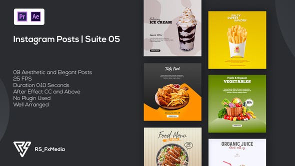 Videohive - Instagram Posts | Suite 05 | MOGRT - 33431280