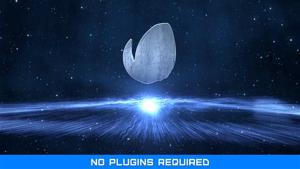 Videohive Space Logo Reveal 10813873