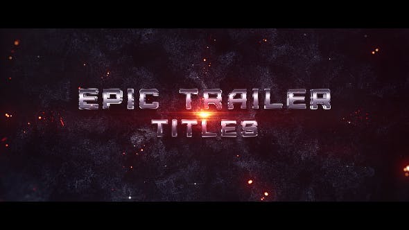 Videohive Epic Trailer Titles 19417408