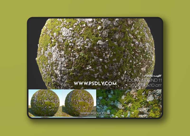 RD Textures - ROCKGROUND-11 3D Model