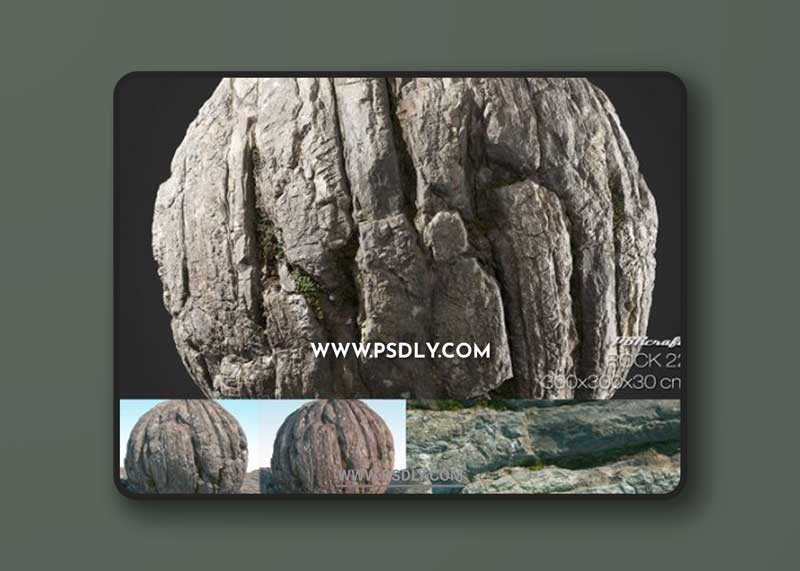 RD Textures - Rock 22 3D Model