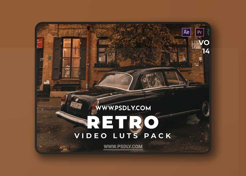 Retro Pack Video LUTs Vol.14 BCNK7N9