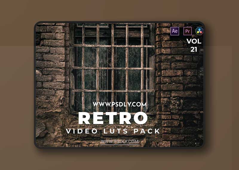 Retro Pack Video LUTs Vol.21 JGB7CAT