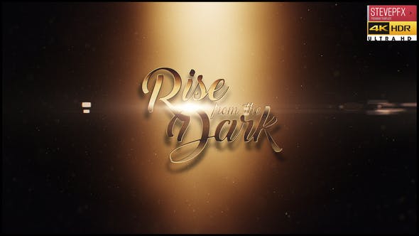 Videohive Rise From The Dark 21762132