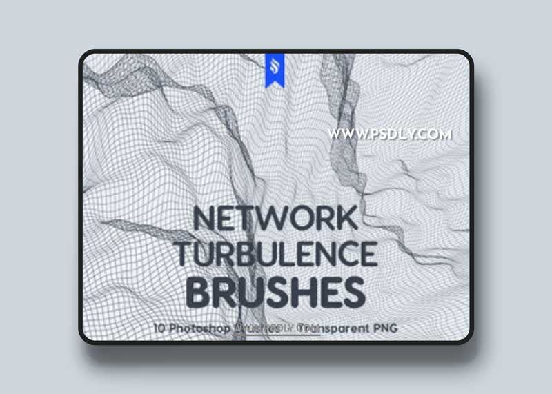 Graphicriver - Network Turbulence Brushes 22387664