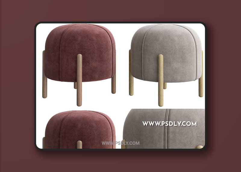 Sally stool 3D Model