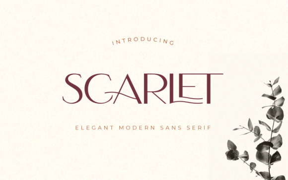 Scarlet Font