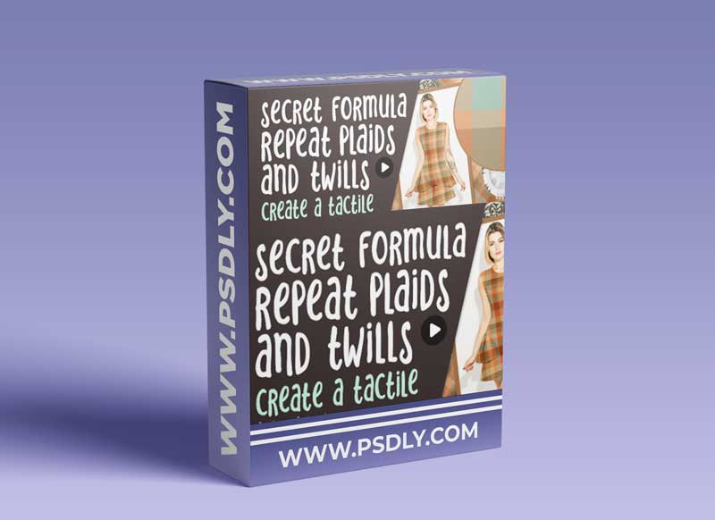 Secret Formula Repeat Plaids and Twills - Create a Tactile Textile Look the Fastest Technique Ever