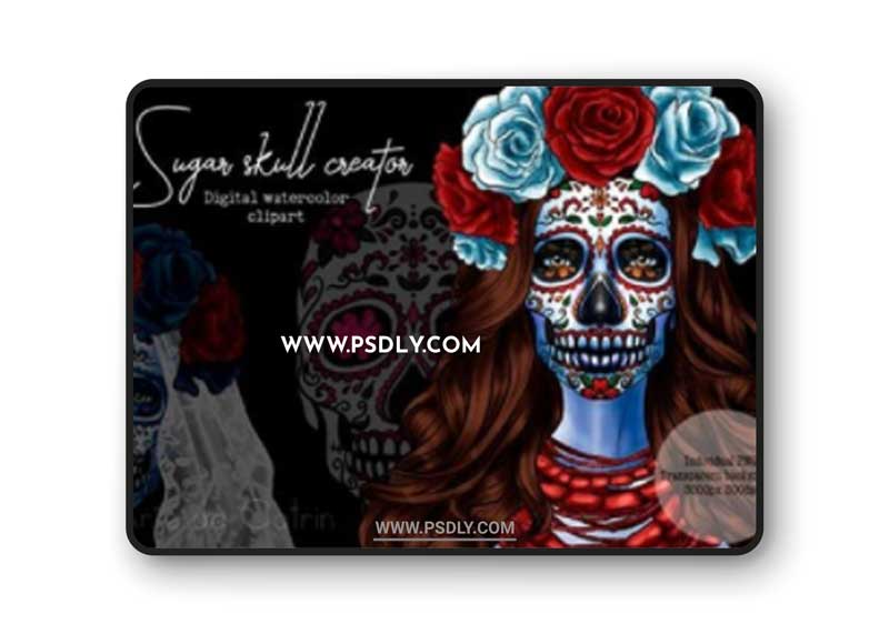 Sugar Skull Creator, Catrina, San Muerte 14705107